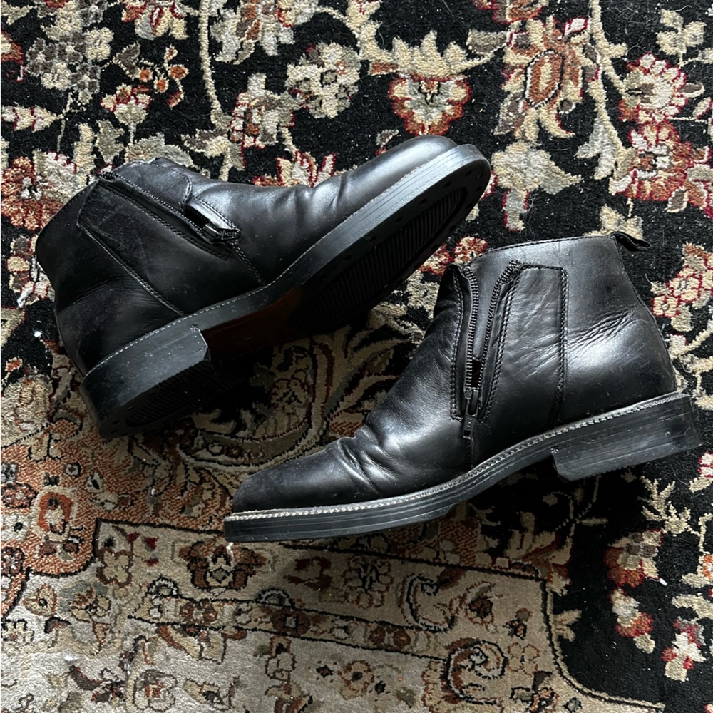 Carlo Morandi Leather Shoe Boots - 7 men